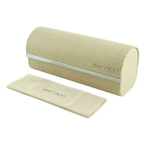 JIMMY CHOO INES/S INES AXX Dark Havana Cat Eye Sunglasses 58-14 New Authentic - Picture 6 of 12